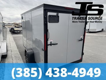 6x12 Look ST DLX Enclosed Cargo Trailer - 6'6" Interior - 3.5K GVWR - .080 PolyCor, Alloy Wheels, Black Out Package
