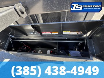 7x16 Diamond C LPT-GN 210 Gooseneck Dump Trailer - 32" Sides - 23K GVWR -