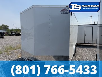 8.5x16 American Hauler Arrow Enclosed Cargo Trailer - 7'0" Interior - 3.5K GVWR - Barn Doors