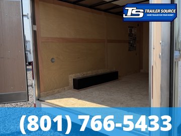 8.5x16 American Hauler Arrow Enclosed Cargo Trailer - 7'0" Interior - 3.5K GVWR - Barn Doors