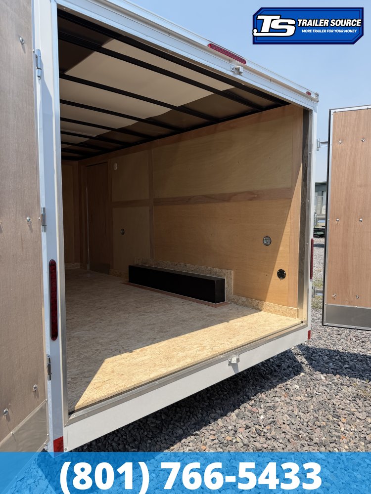 8.5x16 American Hauler Arrow Enclosed Cargo Trailer - 7'0" Interior - 3.5K GVWR - Barn Doors