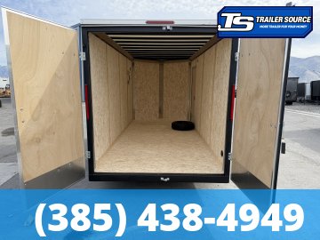 7x16 Look ST DLX Enclosed Cargo Trailer - 7'0" Interior - 7K GVWR - .080 PolyCor, Barn Doors, Translucent Roof
