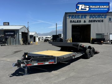 8.5x24 Diamond C HXD 208 Wide Body w/ Drive Over Fenders Tilt Trailer - 18K GVWR -