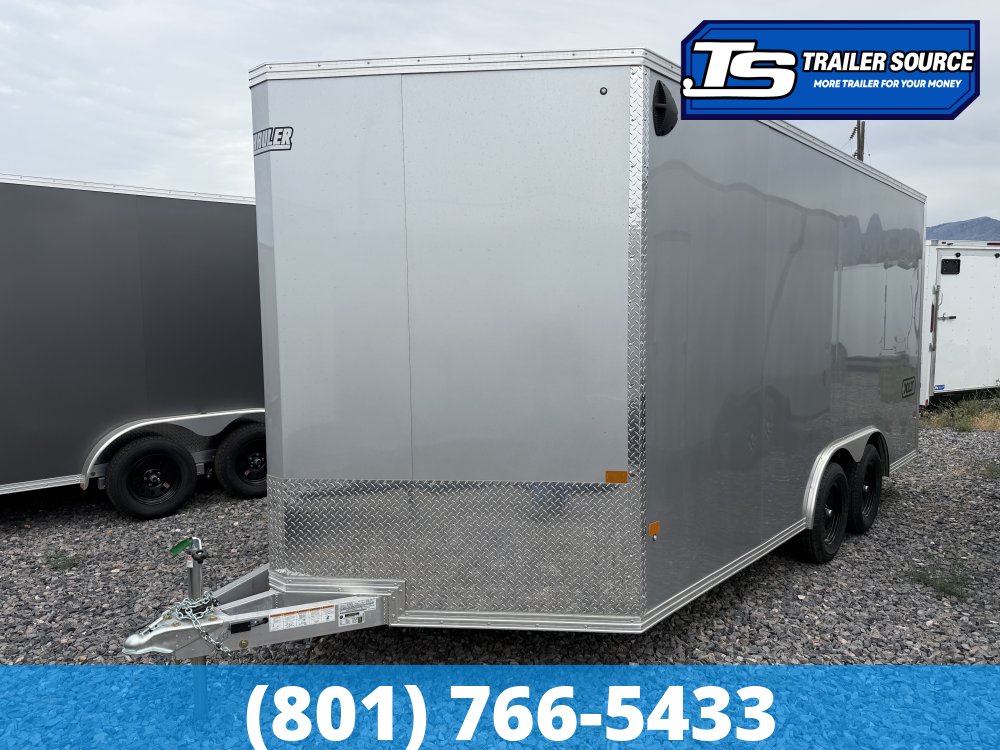 8.5x16 Alcom Aluminum EZ Hauler XLT Auto