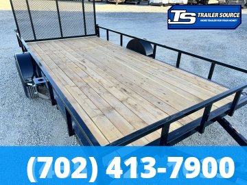 6x12 Built MAX Series ATV Trailer - 3.5K GVWR - Ramp Gate