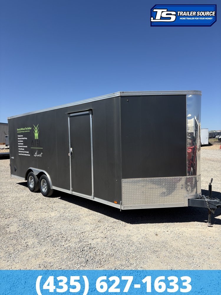 8.5x20 Look  Enclosed Cargo Trailer - 10K GVWR - Finished Interior, Side Door