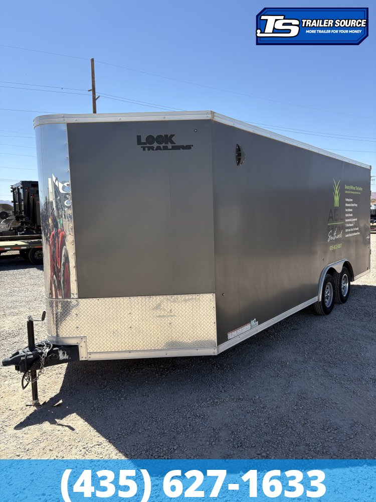 8.5x20 Look Enclosed Cargo