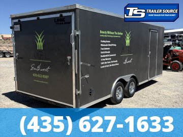 8.5x20 Look  Enclosed Cargo Trailer - 10K GVWR - Finished Interior, Side Door