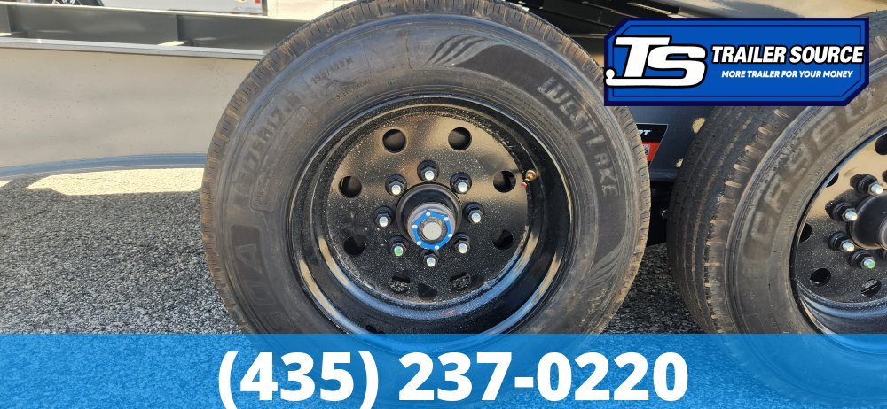 7x16 Diamond C LPT 208 Dump Trailer - 24" Sides - 18K GVWR - 18 Ply Tires, 5 Stage Telescopic, ABS Brakes, Board Brackets