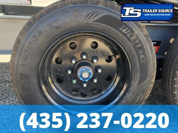 7x16 Diamond C LPT 208 Dump Trailer - 24" Sides - 18K GVWR - 18 Ply Tires, 5 Stage Telescopic, ABS Brakes, Board Brackets