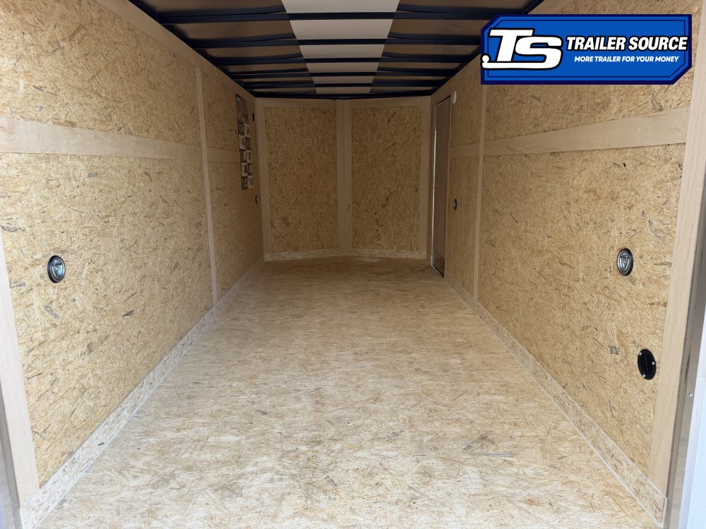 7x16 Haulmark Passport Enclosed Cargo Trailer - 6'6" Interior - 7K GVWR - .080 PolyCor