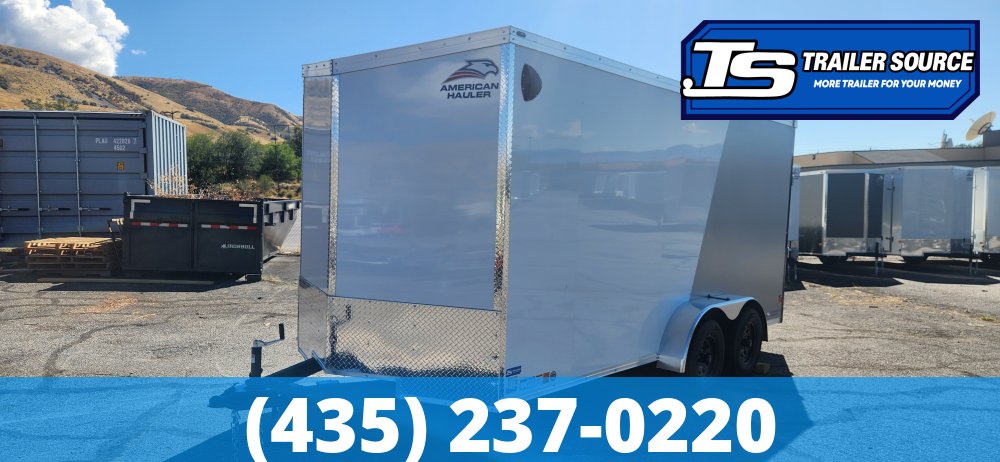 7x16 American Hauler Night Hawk Enclosed Cargo