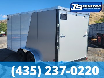 7x16 American Hauler Night Hawk Enclosed Cargo Trailer - 7'0" Interior - 7K GVWR - .080 PolyCor, 2 Tone Color