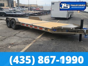 7x20 Diamond C HDT 207 Tilt Trailer - 15.5K GVWR -