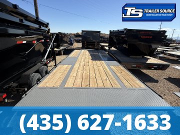 8.5x24 Diamond C DET 207 Deckover Tilt Trailer - 15.5K GVWR -