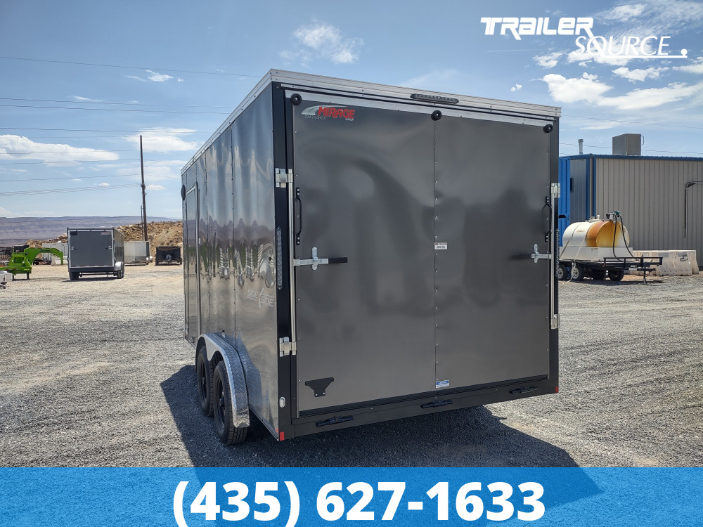 7.5x14 Mirage Xpres Side by Side Pkg 7'0" Interior 7K Enclosed Cargo