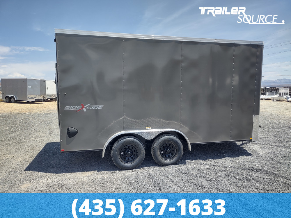 7.5x14 Mirage Xpres Side by Side Pkg 7'0" Interior 7K Enclosed Cargo