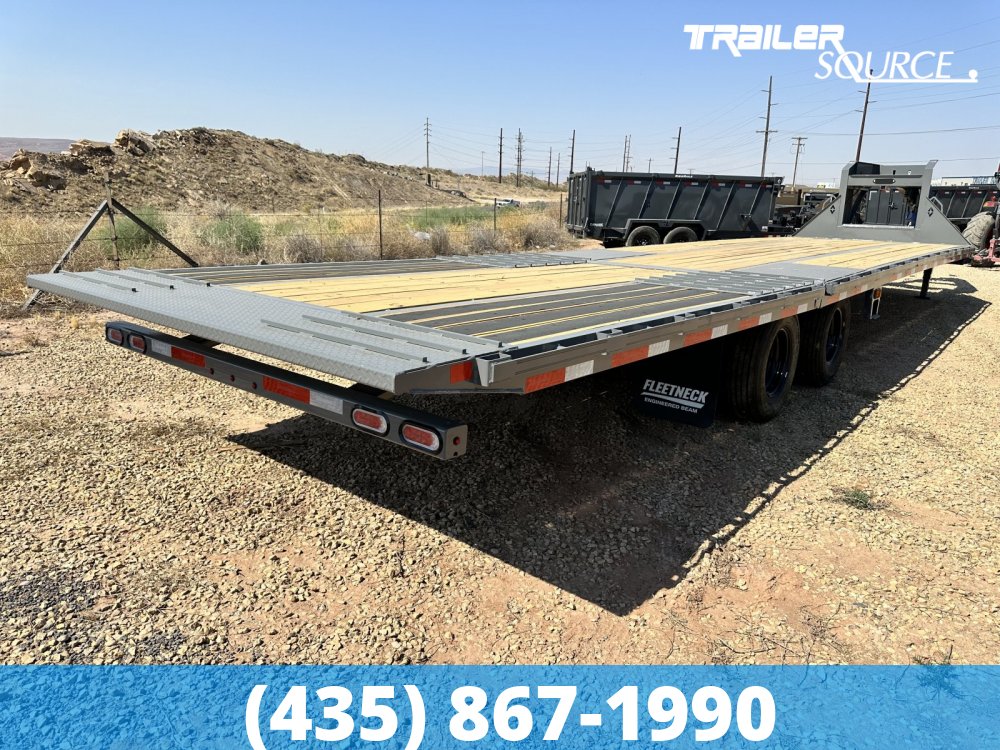 8.5x35 Diamond C FMAX HDT 35' 25K Hydraulic Dovetail Gooseneck