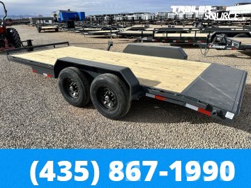 7x18 Lamar H6 Equipment Hauler 18' 14K Bumper
