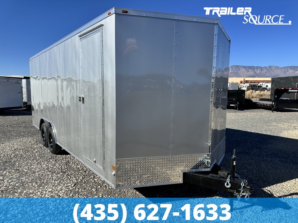 8.5x20 Wells Cargo Fast Trac Deluxe 7'0" Interior 10K Tandem Axle Enclosed Cargo