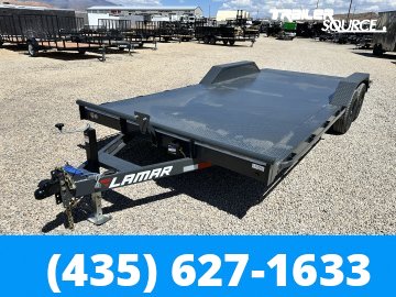 8.5x20 Lamar CC WideBody Drive Over Fenders 10K Car Hauler Trailer