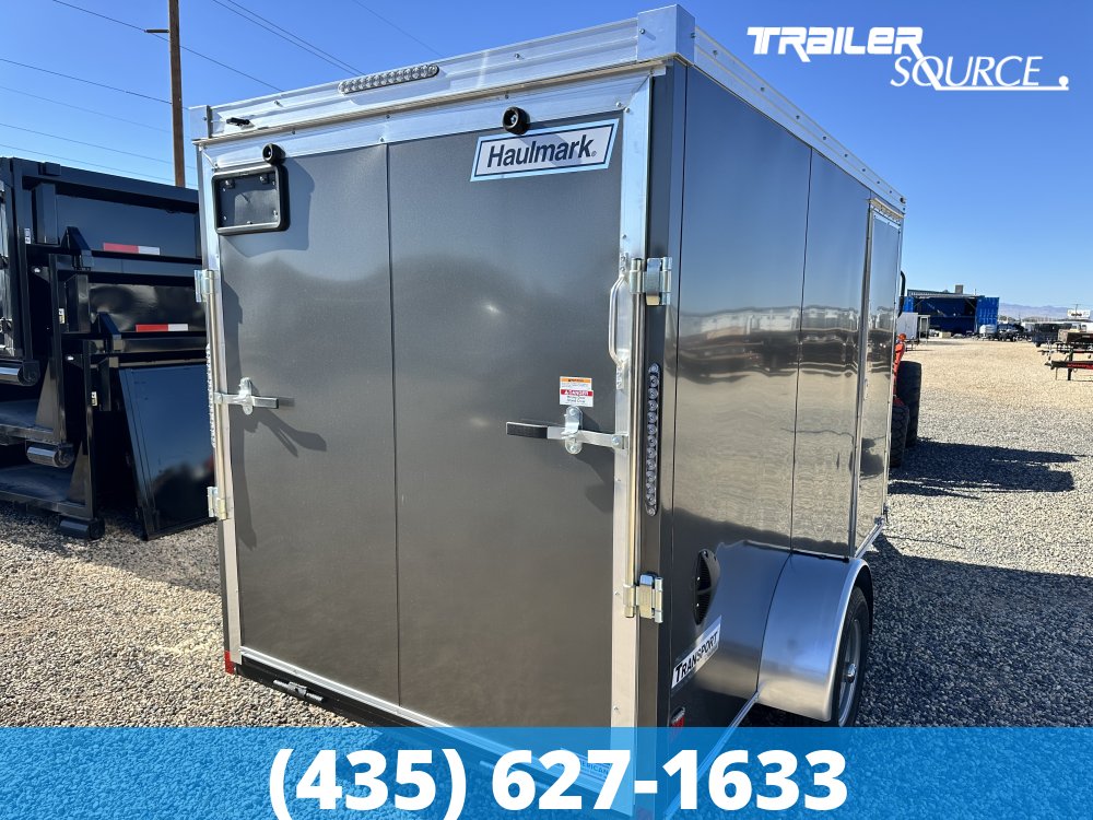 6x12 Haulmark Transport 6'6" Interior 3.5K Tandem Axle Enclosed Cargo