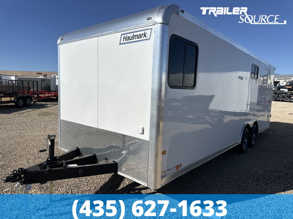 8.5x24 Haulmark Grizzly HD Office Commericial Duty 7'0" Interior 10K Tandem Axle Enclosed Cargo