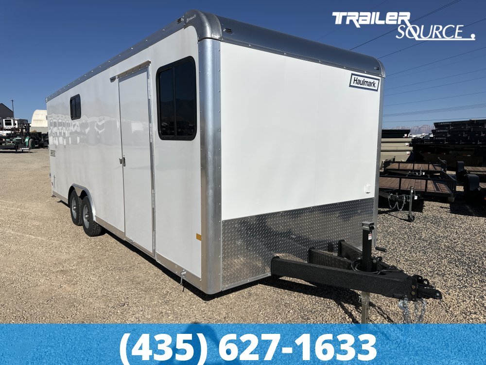 8.5x24 Haulmark Grizzly HD Office Commericial Duty 7'0" Interior 10K Tandem Axle Enclosed Cargo