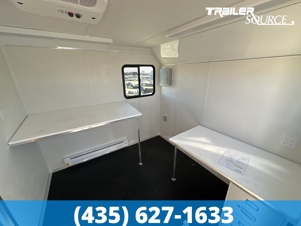 8.5x24 Haulmark Grizzly HD Office Commericial Duty 7'0" Interior 10K Tandem Axle Enclosed Cargo