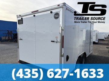 8.5x16 Wells Cargo FastTrac Enclosed Cargo Trailer - 7'0" Interior - 7K GVWR -