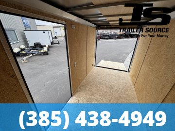 6x12 Look ST DLX Enclosed Cargo Trailer - 6'6" Interior - 3.5K GVWR - .080 PolyCor, Alloy Wheels, Black Out Package