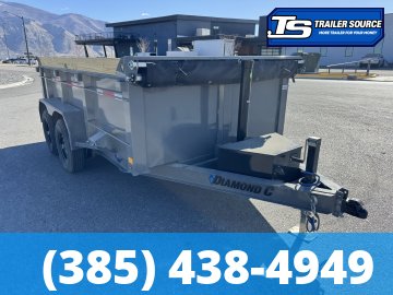 Diamond C MDT 206 6.5x12 ft Dump Trailer 32" Sides 10K GVWR