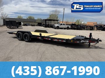 7x22 Liberty LT Tilt Trailer - 15.4K GVWR - 2 Tone Color