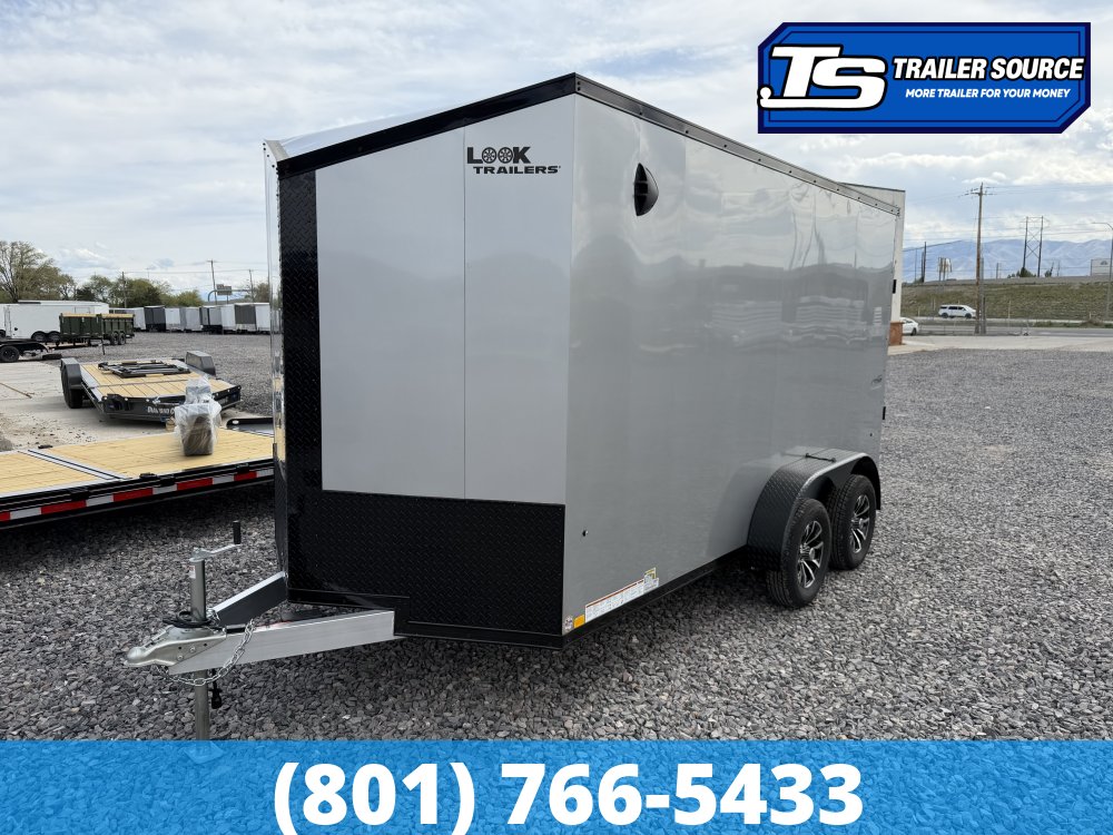7x14 Look Vision Enclosed Car Hauler