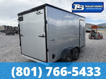 7x14 Look Vision Circuit Edition Enclosed Car Hauler Trailer - 7'0" Interior - 7K GVWR - Alloy Wheels, Black Out Package