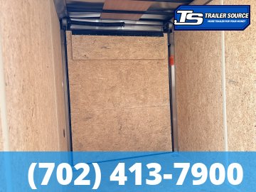 6x12 Look Element SE Enclosed Cargo Trailer - 7'0" Interior - 7K GVWR - .080 PolyCor, Alloy Wheels, D-Rings, Rear Spoiler w/ Load Lights