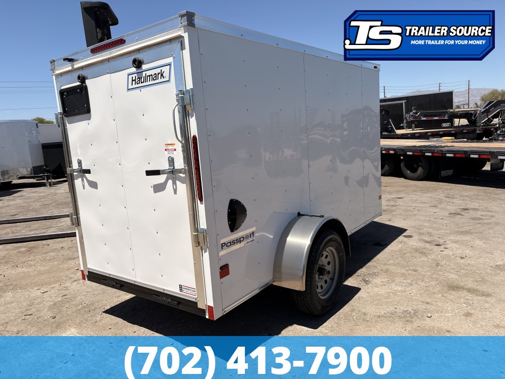 5x10 Haulmark Passport Enclosed Cargo Trailer - 5'6" Interior - 3.5K GVWR - Ramp Door