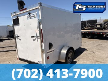 5x10 Haulmark Passport Enclosed Cargo Trailer - 5'6" Interior - 3.5K GVWR - Ramp Door