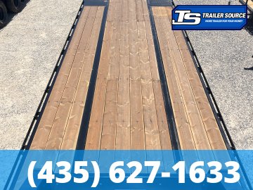 8.5x36 Double A Pro Series GHB Hydraulic Dovetail Gooseneck Equipment Trailer - 25.9K GVWR - 12k Axles, Engineered Beam, Engineered Neck, Pierced Frame