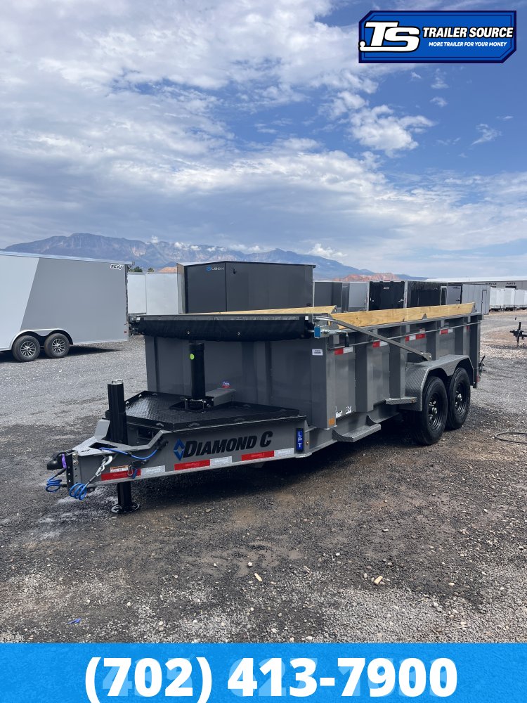 7x14 Diamond C LPT 207 Dump