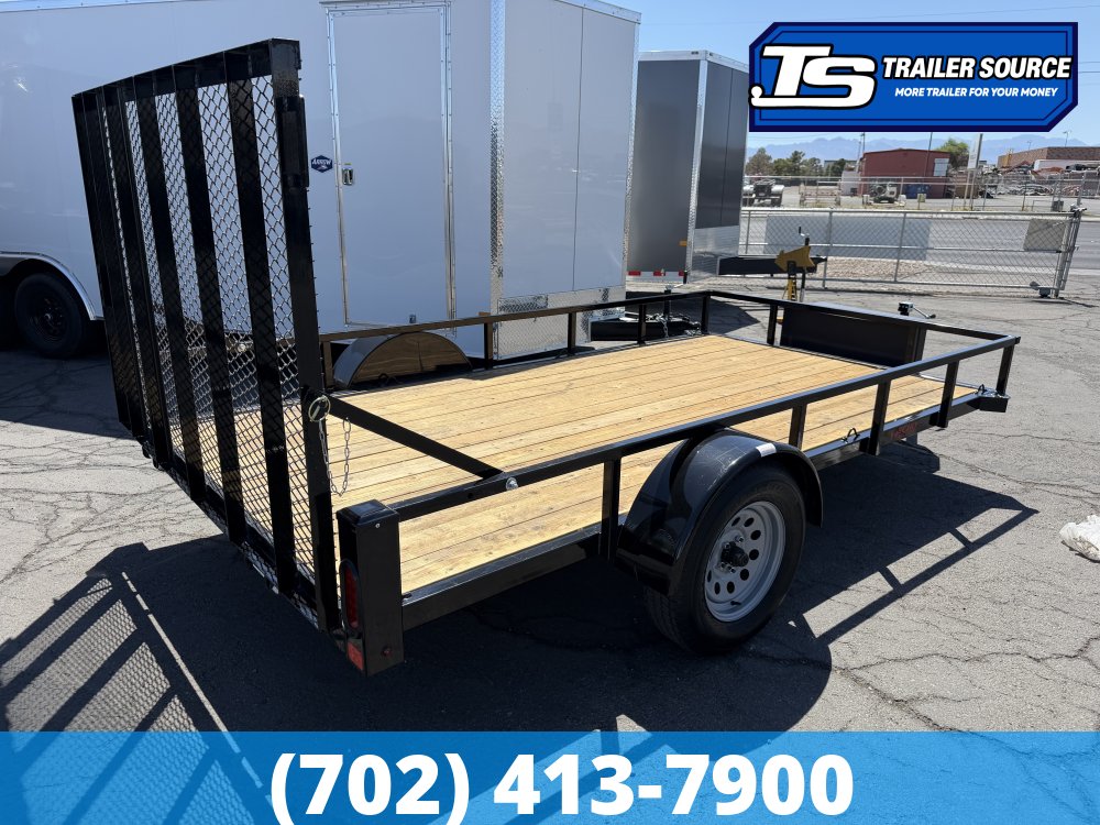 6.5x12 Echo Utility Utility Trailer - 3.5K GVWR -
