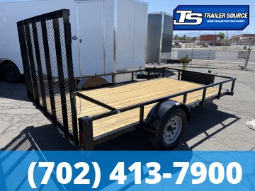 6.5x12 Echo Utility Utility Trailer - 3.5K GVWR -