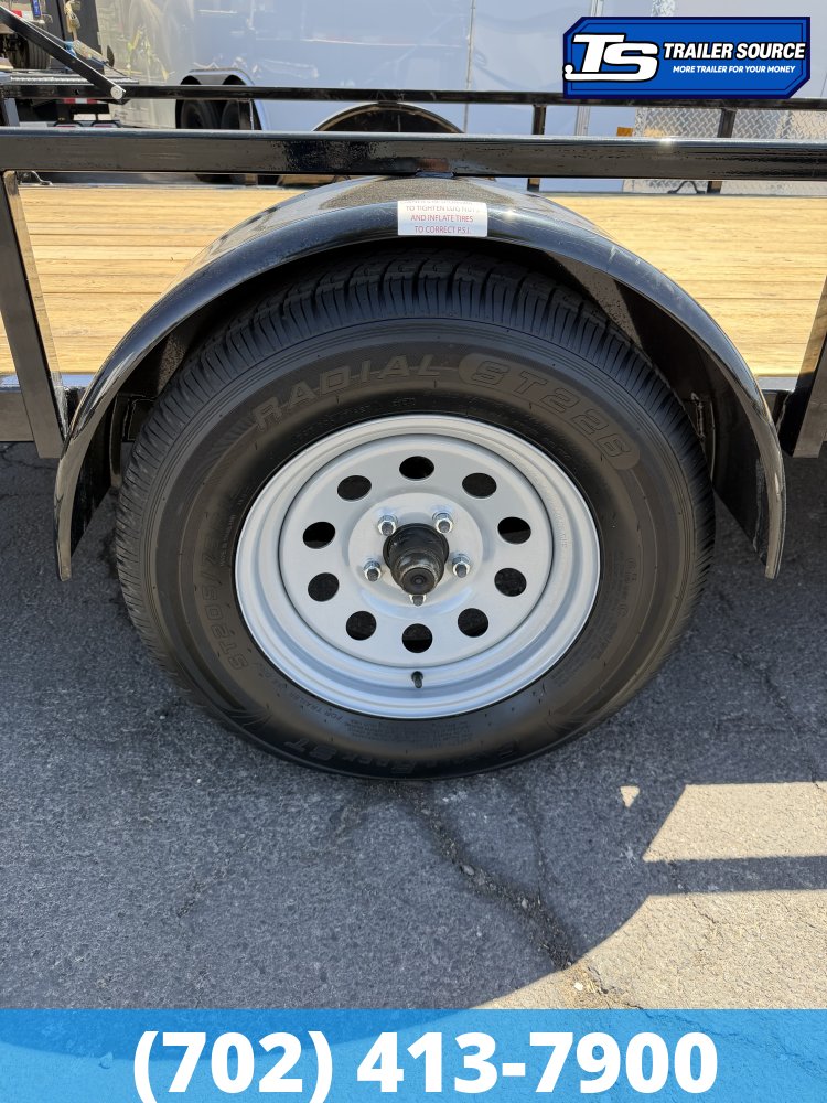 6.5x12 Echo Utility Utility Trailer - 3.5K GVWR -
