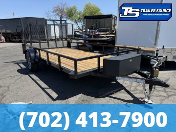 6.5x12 Echo Utility Utility Trailer - 3.5K GVWR -