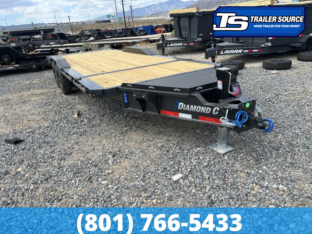 8.5x22 Diamond C HXD 208 Wide Body w/ Drive Over Fenders Tilt