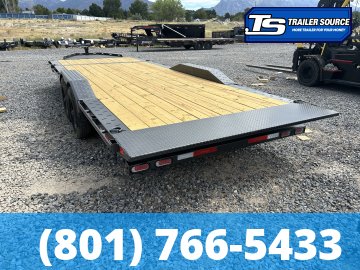 8.5x22 Diamond C HXD 208 Wide Body w/ Drive Over Fenders Tilt Trailer - 18K GVWR -