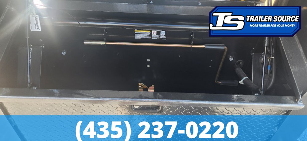 8.5x40 Diamond C FMAX 216 Gooseneck Equipment Trailer - 40K GVWR - ABS Brakes, HDSS (Hutch) Suspension, Max Ramps