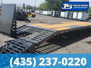 8.5x40 Diamond C FMAX 216 Gooseneck Equipment Trailer - 40K GVWR - ABS Brakes, HDSS (Hutch) Suspension, Max Ramps