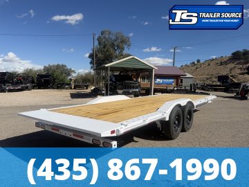 8.5x24 Diamond C HXD 207 Wide Body w/ Drive Over Fenders Tilt Trailer - 15.5K GVWR -