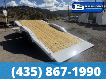 8.5x24 Diamond C HXD 207 Wide Body w/ Drive Over Fenders Tilt Trailer - 15.5K GVWR -